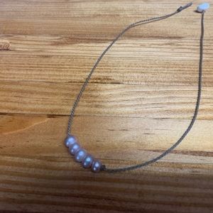 Tula Blue Rope Bohemian necklace